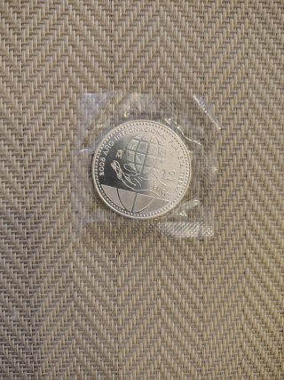 Moneda Plata 12 Euros 2008 Planeta Tierra