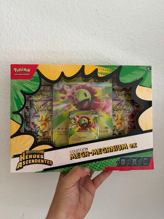 Colección Mega Meganium EX Héroes Ascendentes