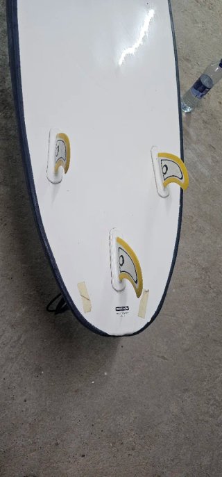 Tabla de surf azul 8.0