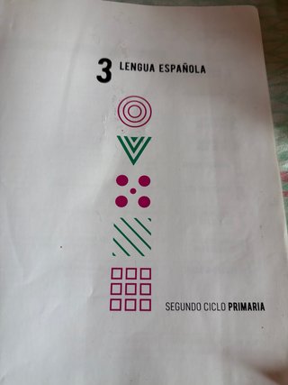 Libro de texto de Lengua Española de 3 de Primaria