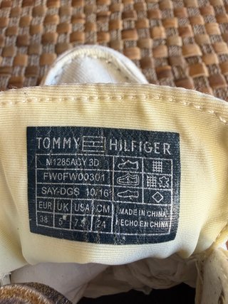 Zapatos náuticos Tommy Hilfiger blancos