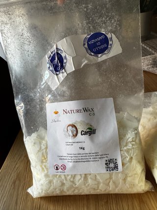 Cera di Soia NatureWax C-3 Cargill 1Kg