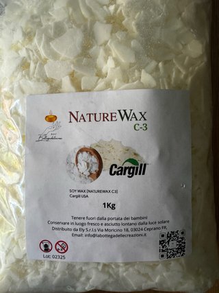 Cera di Soia NatureWax C-3 Cargill 1Kg