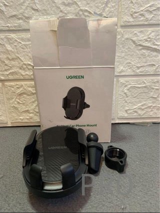 Supporto per cellulare UGREEN per auto con griglia dell'aria, supporto universale per telefono da auto con rotazione a 360°, supporto per auto compatibile con iPhone 14 13 12, Galaxy S23 S22, Redmi Note 11 N