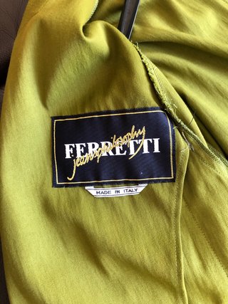 Giacca Ferretti Jeans verde militare