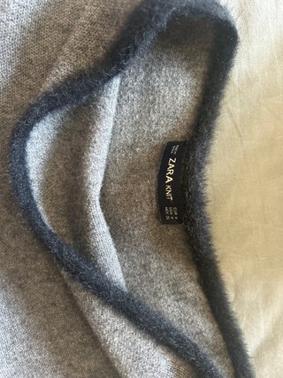 Conjunto Zara Falda y Top Gris