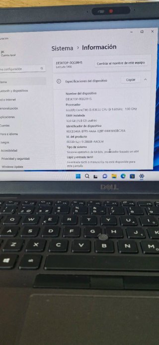 Lote 4 Dell Latitude i5 8th Gen