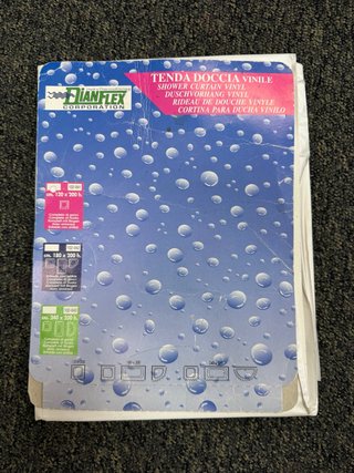 Tenda doccia vinile DIANFLEX 120x200