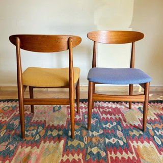 Sillas Mid Century madera de teca