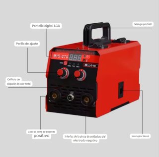 Soldador Inverter MIG/MMA/TIG 270A
