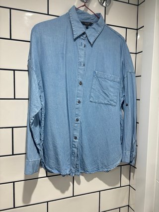 Camisa Massimo Dutti azul
