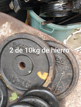 Discos de pesa y algunas cosas más