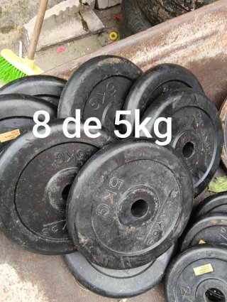 Discos de pesa y algunas cosas más