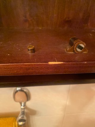 Mueble Auxiliar Baño con Espejo