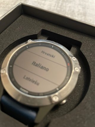Garmin Fenix 6 Sapphire Titanio