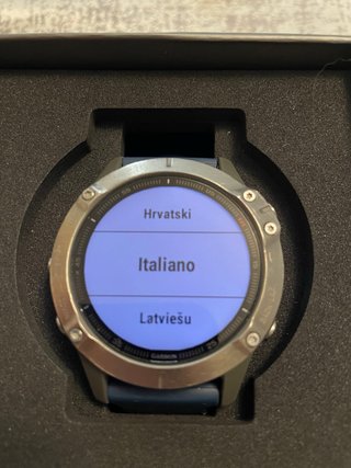 Garmin Fenix 6 Sapphire Titanio