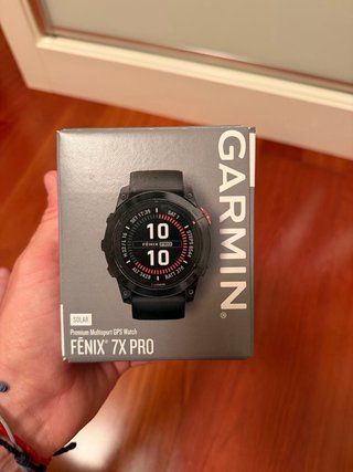 Garmin Fenix 7X Pro Solar Negro
