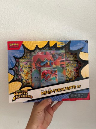 Colección Mega-Feraligatr EX Pokémon Heroes Ascend