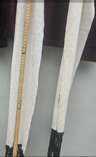 Sciarpina Valentino V Monogram Nero/Bianco
