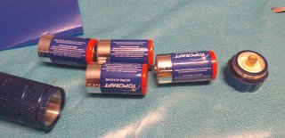 Linterna LED CREE potente