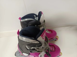 Patines Oxelo T 32-34 Rosa