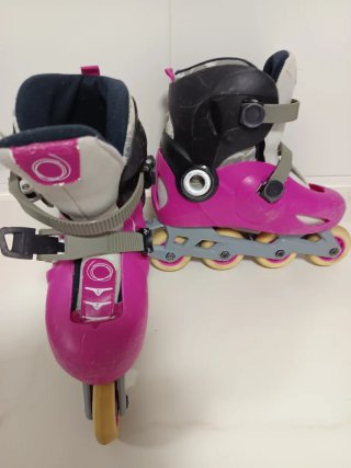 Patines Oxelo T 32-34 Rosa