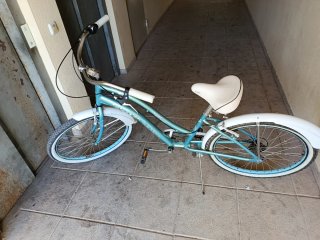 Bicicleta Aluminio Azul