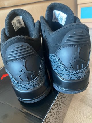 Jordan 3 Negro