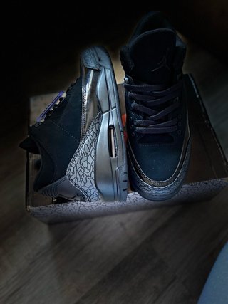 Jordan 3 Negro