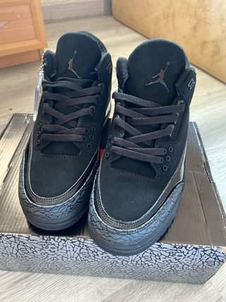 Jordan 3 Negro