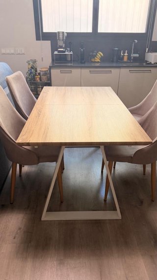 Mesa comedor extensible con 3 sillas de regalo