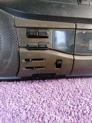 Pasacasetes CD Sanyo