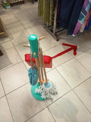 Juego Limpieza Infantil Mopas y Escobas