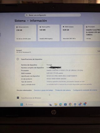 HP 250 G7 Notebook PC