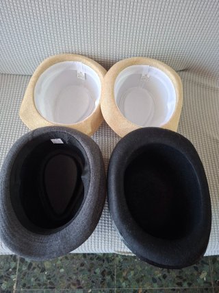 Lote 4 Sombreros de calidad. nuevos. 1 x 7€