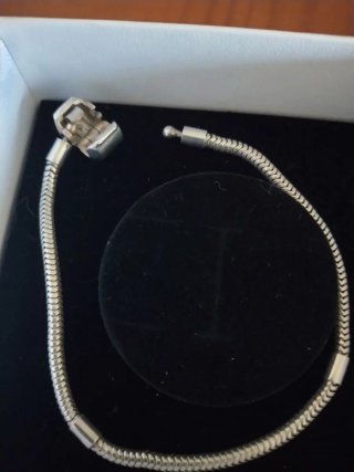 Pulsera estilo Pandora Plata
