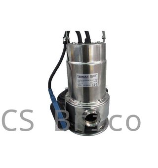 Bomba Sumergible Aguas Sucias 750w Inox