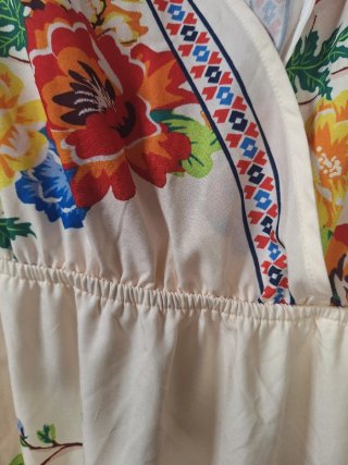 Vestido Boho Floral Shein Talla 46
