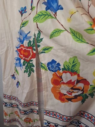 Vestido Boho Floral Shein Talla 46