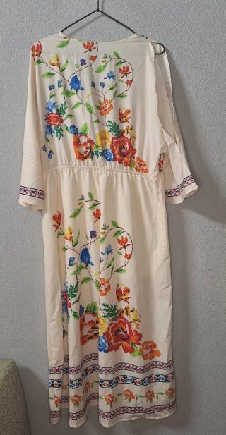 Vestido Boho Floral Shein Talla 46
