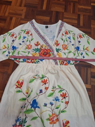 Vestido Boho Floral Shein Talla 46