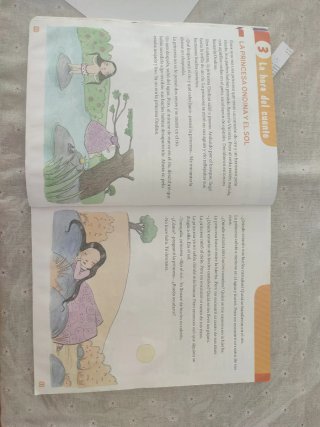 Ensalada de letras 2, Primaria lecturas