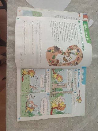 Ensalada de letras 2, Primaria lecturas