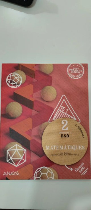 LIBRO MATEMATICAS 2° ESO PRIMER TRIMESTRE
