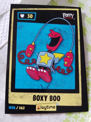 Carta Poppy Playtime Boxy Boo 036/162