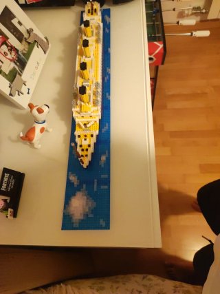 Barco Titanic Lego
