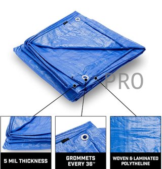 Lona para tapar vehículos 12x16 - Bair
