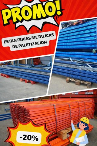 Estanterías Metálicas Industriales -20%