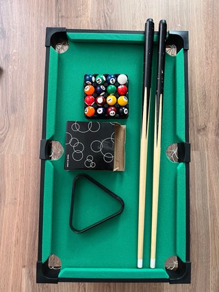 Mini mesa de billar para niños