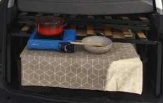 Somier Cama Camper Peugeot partner tepee